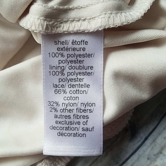 Maurice's Plus Size Cream Dress Top - Picture 7 of 8